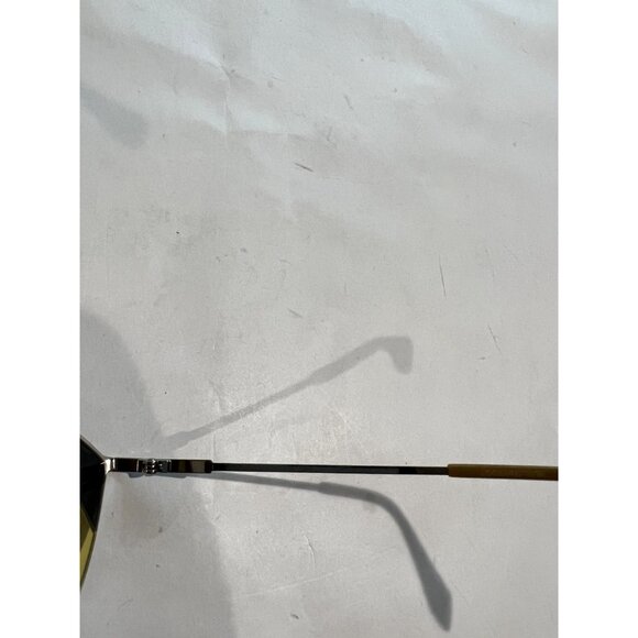 FENDI Cut Cat Eye Sunglasses in Silver With Yellow Tint main image 5